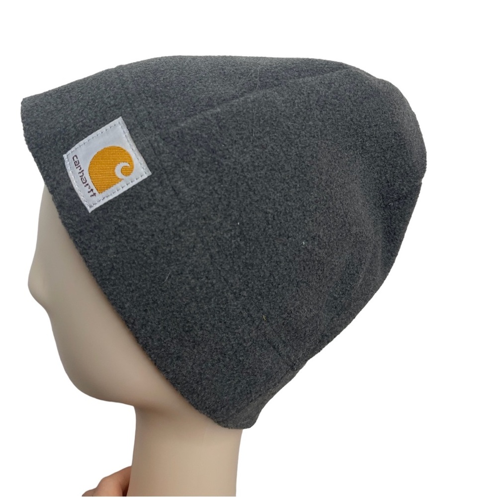 Carharrt dark grey beanie hat - Picture 2 of 6